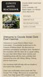 Mobile Screenshot of coyotemotelblackhawk.com